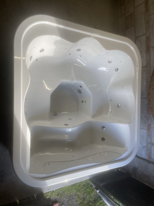 Jacuzzi balia kwadratowa raty mini basen Balia Bania Leżanka