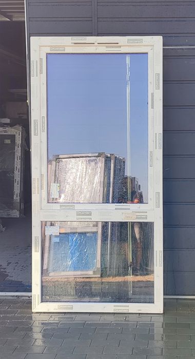 OKNO KacprzaK 106X213 OKNO Plastikowe PCV Białe Lider Okna OLX
