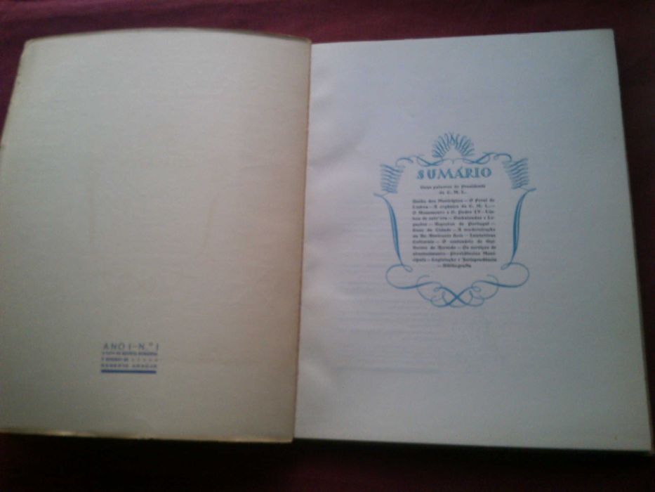 Revista Municipal-Câmara Municipal de Lisboa-N.º 1/139+26 (Completa)