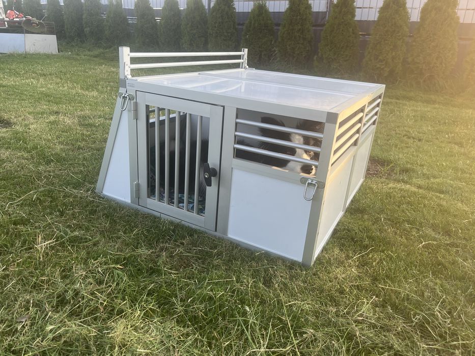 Transporter klatka samochodowa kennel dla psa