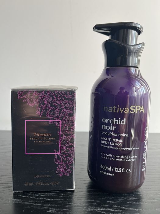 Floratta Fleur D’Eclipse e Loção Orquidea Noire