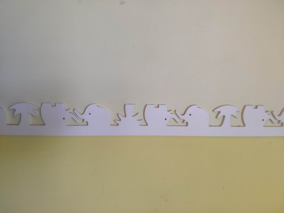 11 metros- Frisos barra decorativo p/ parede quarto criança 11m