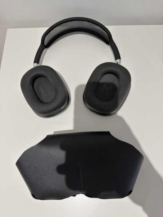 Fone P9 - Preto + capa (airpods max)