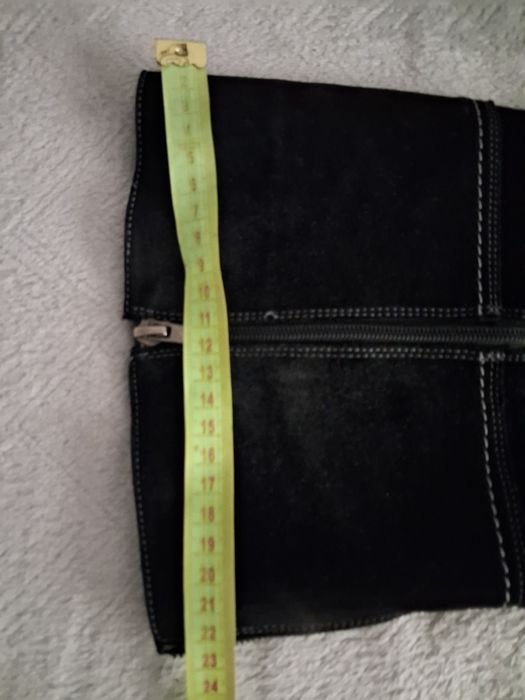 Ботфорды замшевые