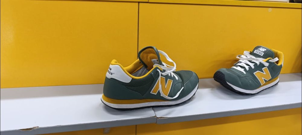 Кросовки new balance yellow green