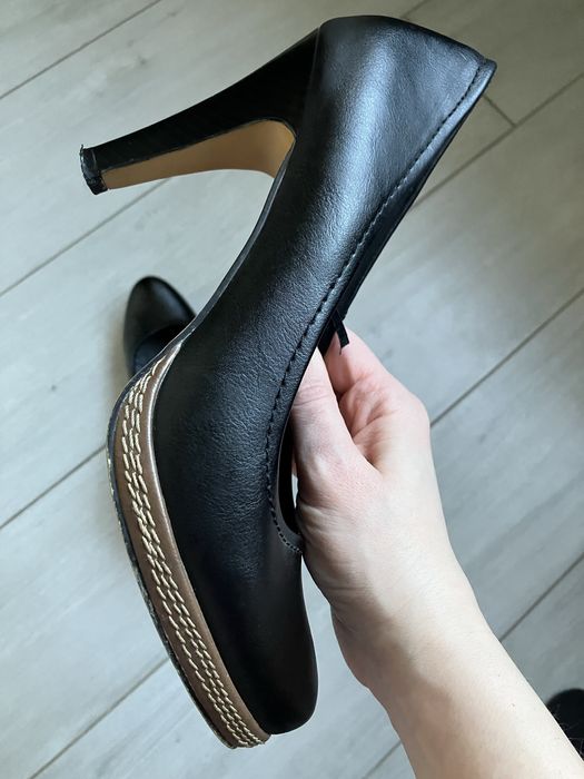 Buty na obcasie platformie 40 szpilki