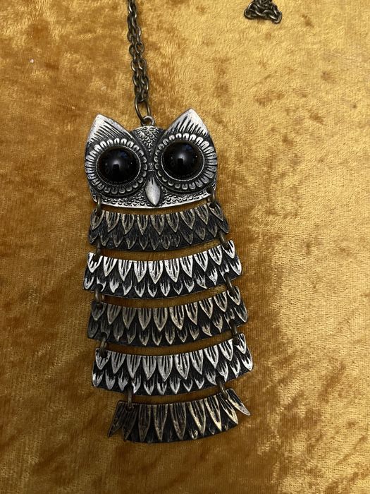 Duży Naszyjnik Sowa - sklep Mango