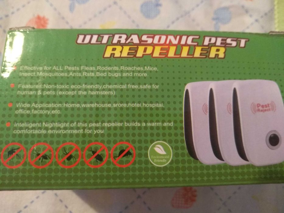 Repelente de insetos com ultrasons