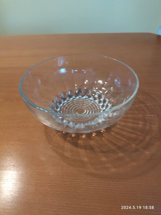 Duża misa,salaterka szklane kulki
