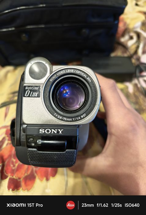 Пром видеокамеру sony