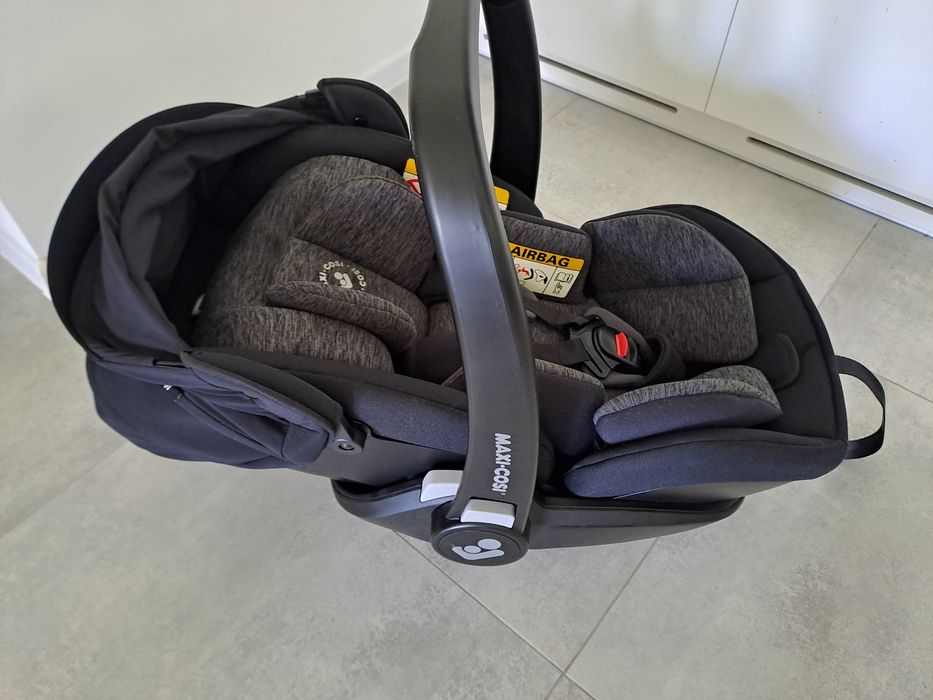 Fotelik samochodowy dla niemowlaka Maxi Cosi Marble + baza na isofix
