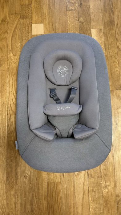 Шезлонг до стільчика Cybex Lemo Suede Grey з адаптерами