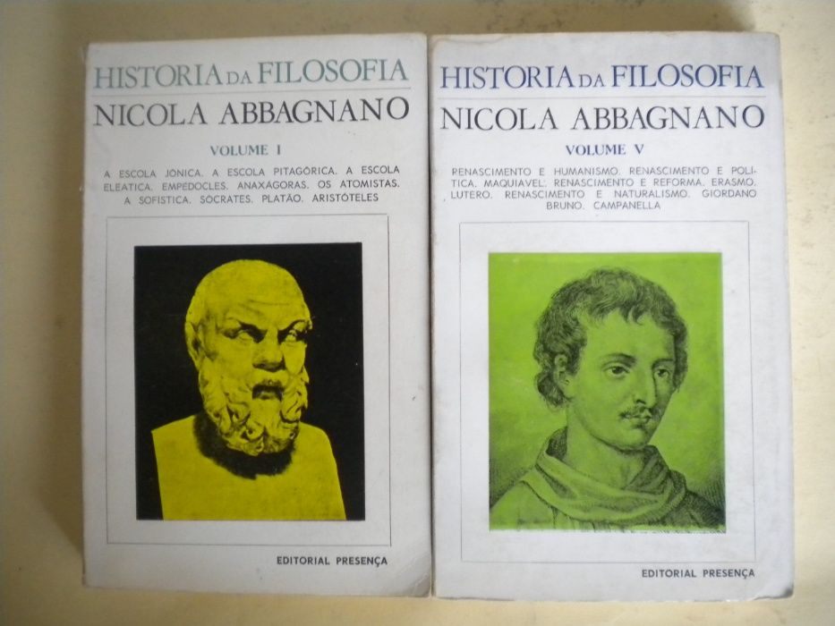 História da Filosofia de Nicola Abbagnano
