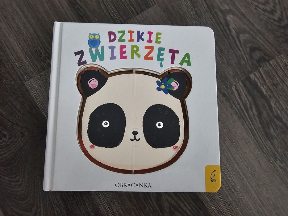 Dzikie zwierzęta obracana książeczka
