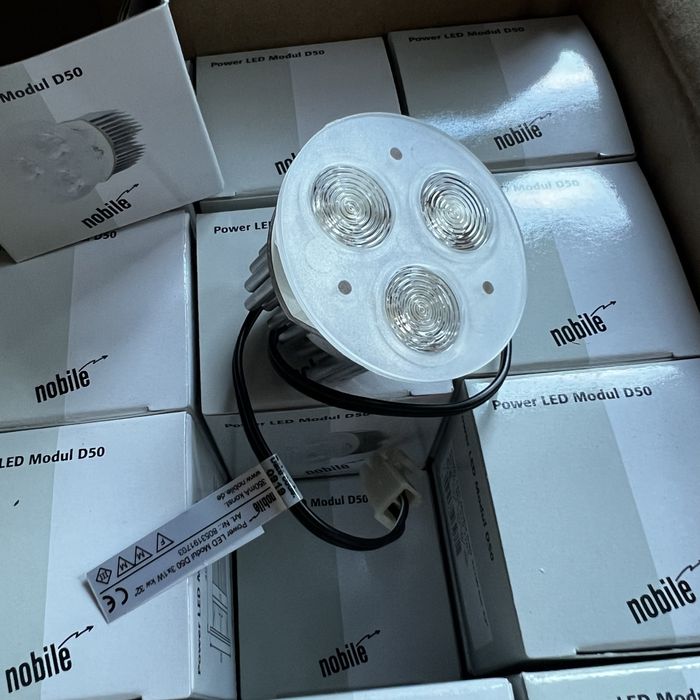 LED moduł Nobile Power LED Modul D50 3x1W zimna biel MR16