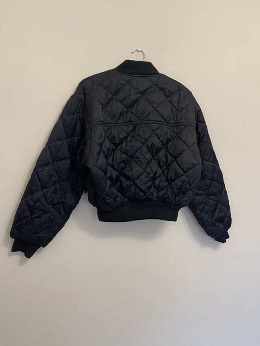 Женский Винтажный Дутый Двухсторонний Бомбер МА-1 USA Flyer’s Jacket