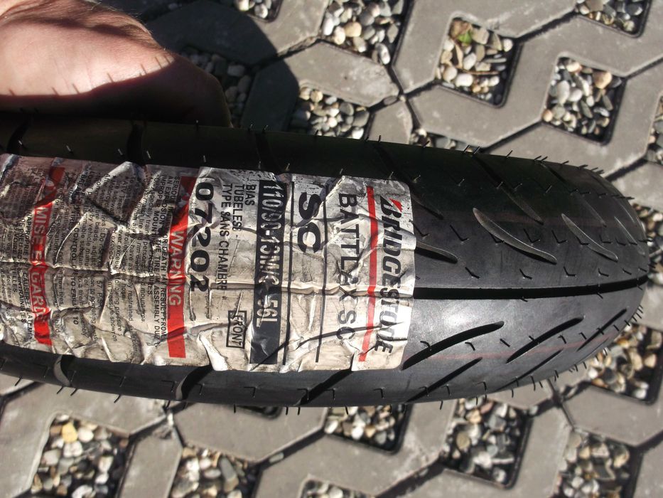 opona 110/90-13 Bridgestone Battlax scf nowa skuter r13