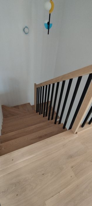 Schody drewniane lite drewno tanio i szybko