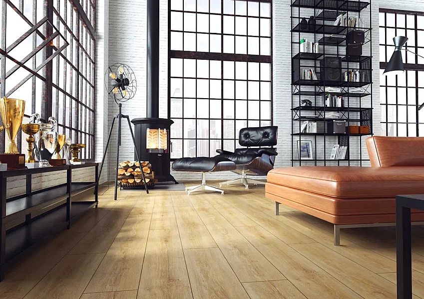 Panele podłogowe Outlet SWISS KRONO Dąb Vivo D4527 AC5/12 mm