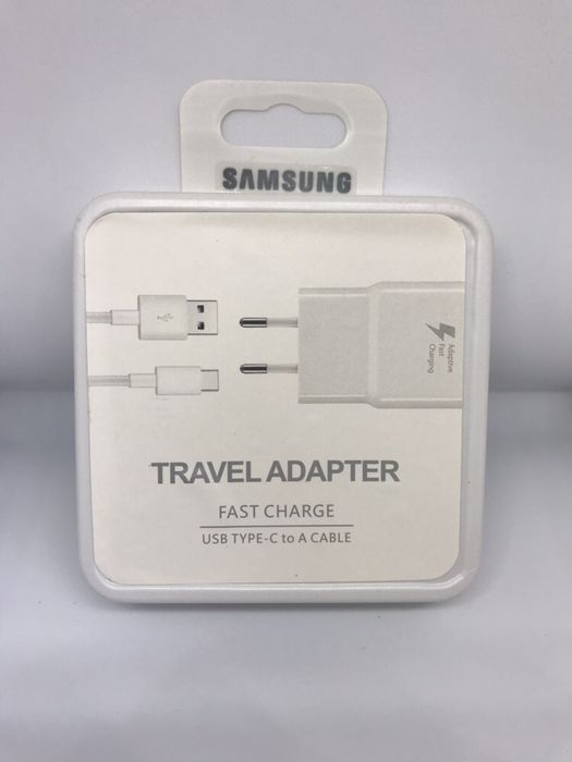 Зарядное устройство Samsung блок и кабель, зарядка Самсунг, з/у блочек ...