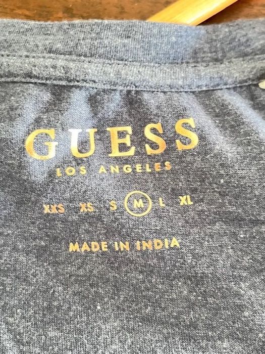 T-shirt Guess Azul M