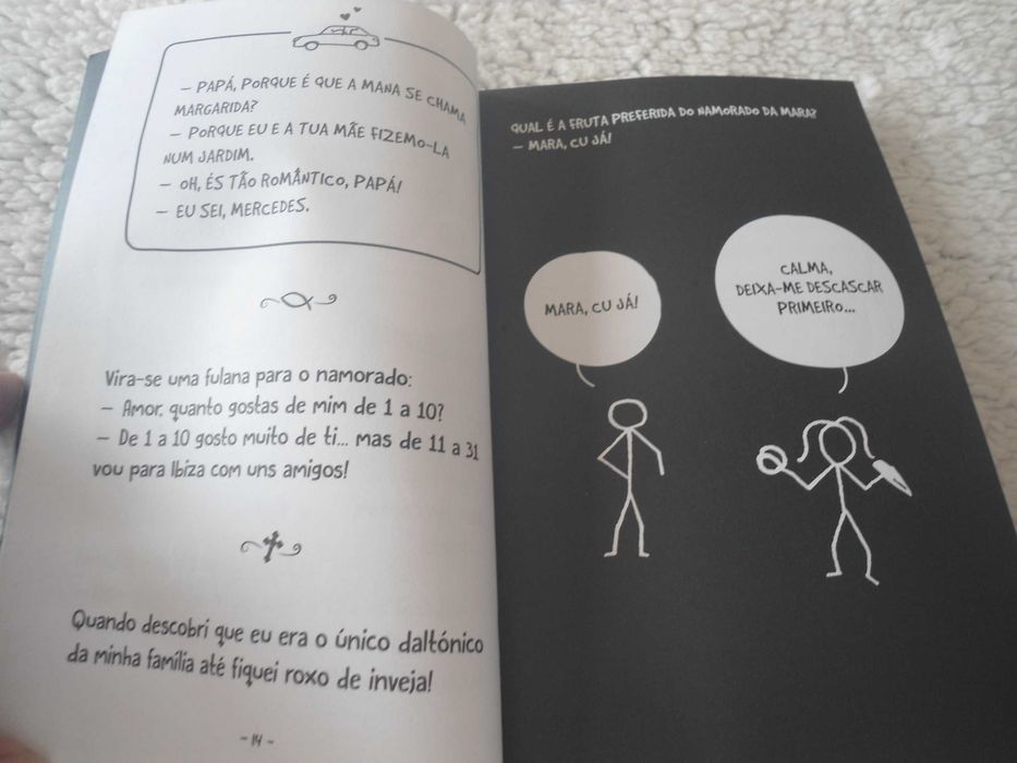 O Sagrado Caderno das piadas por Pedro Cristo, Gonçalo Castro e outro