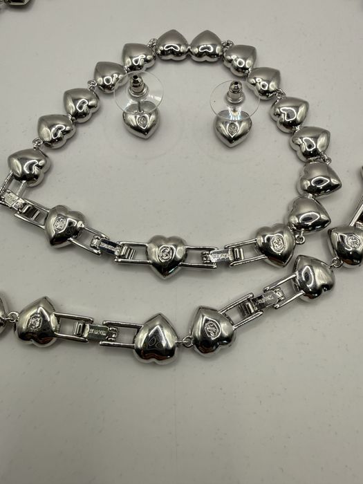 Komplet cyrkonia swarovski