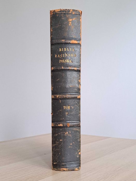 1862 rok. Biblia Łacińsko-Polska X. Jakóba Wujka. Tom II