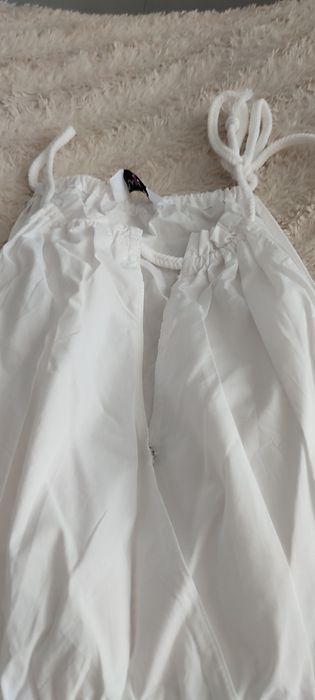Biała Sukienka Boho s/m