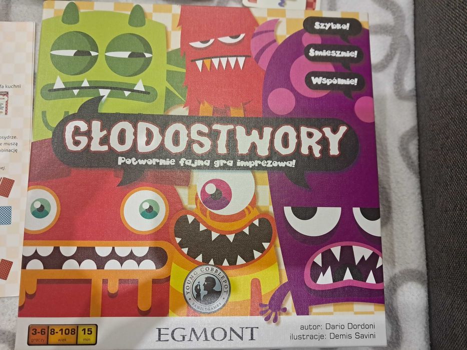 ***Głodostwory***potwornie fajna gra imprezowa***Egmont***