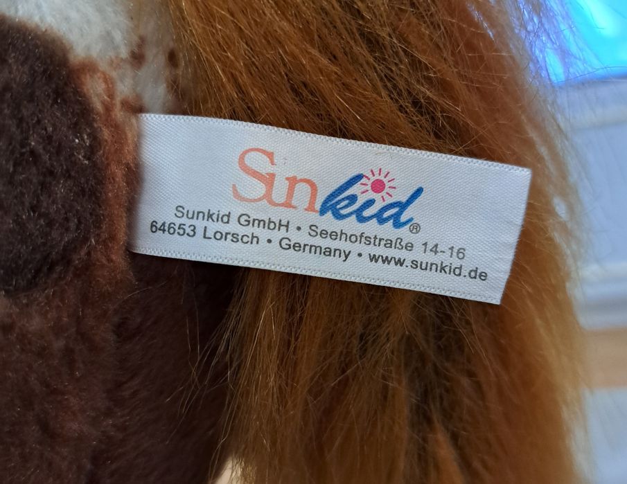 Cavalo que relincha de brincar em bom estado
