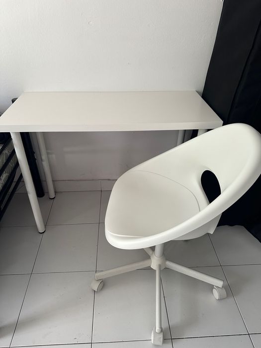 Office table and chair