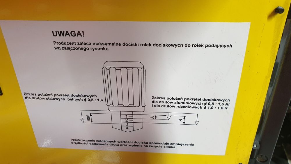 Podajnik drutu ZP30 wodny, oryginał OZAS ESAB nieużywany