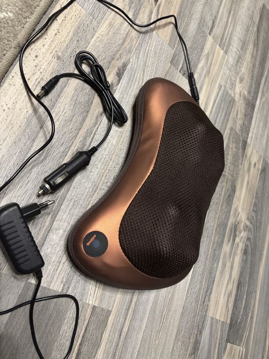 Масажна подушка для шиї та спини (Shiatsu)