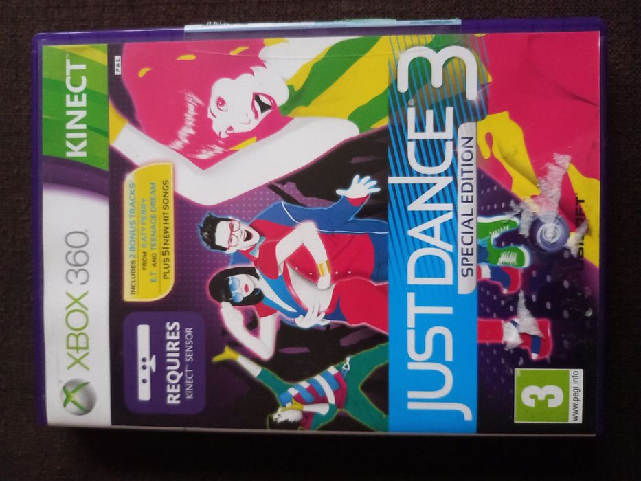 Gra taneczna Just Dance 3 PL na xbox 360 kinect taniec po polsku!!!