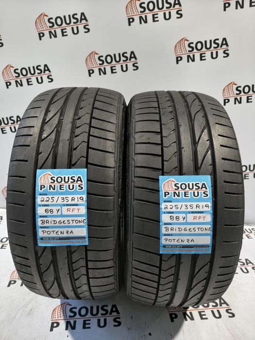2 pneus semi novos 225-35R19 Bridgestone - Oferta dos Portes