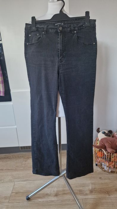 Swietne dzinsy dzwony Zara 42