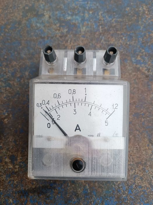 Амперметр на 5А Школьный, учебный СССР