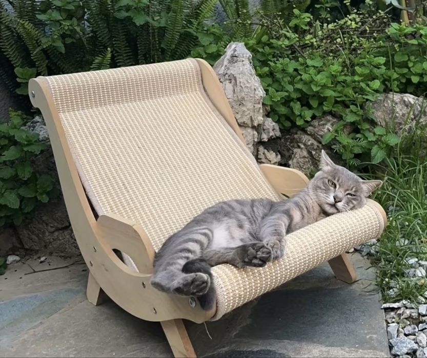 Leżak hamak dla kota 2w1