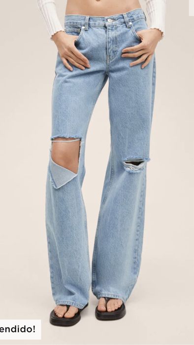 Джинси mango wide leg 36 new