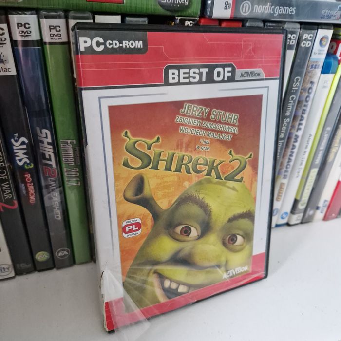 Shrek 2 PL pc cd