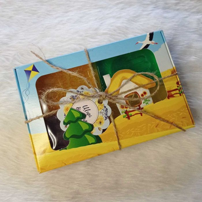 Подарунковий набір Український сувенір патріотичний жовто-блакитний