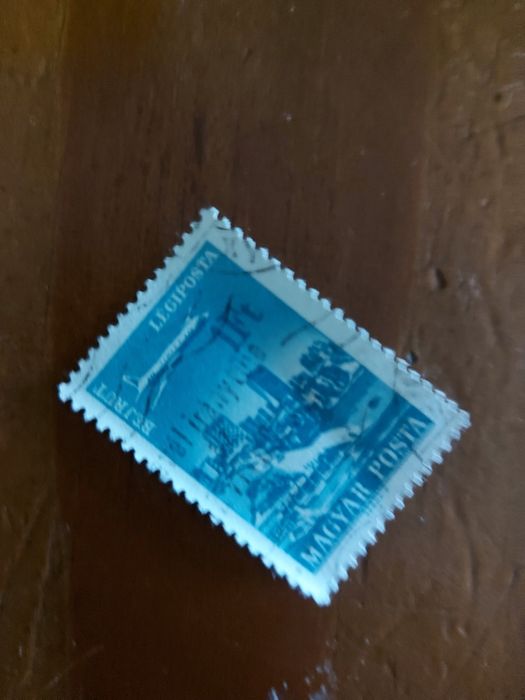 Selo de colecão azul