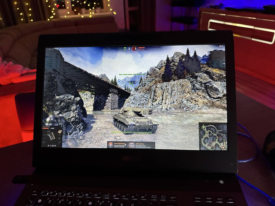 Игровой ноутбук Asus Rog + игровые девайсы!