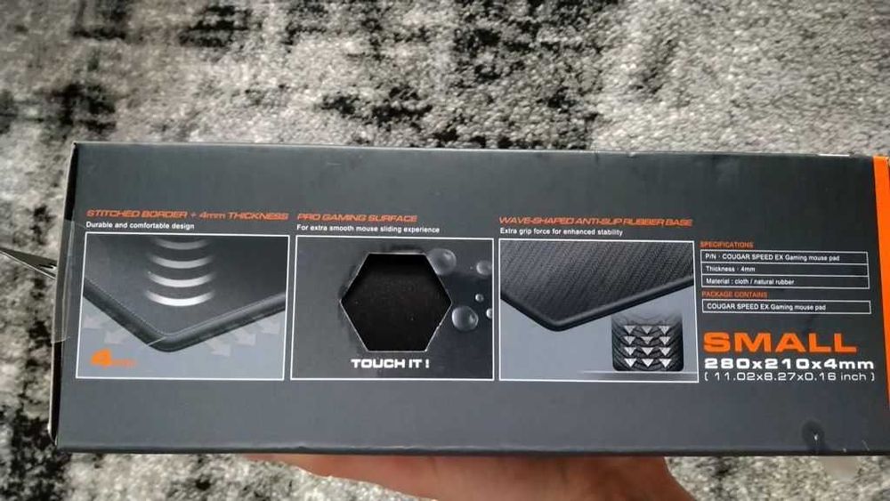 Новый игровой коврик Cougar Speed Ex