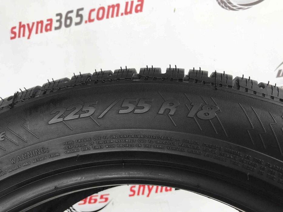 225/55 r18 michelin pilot alpin pa4 6mm