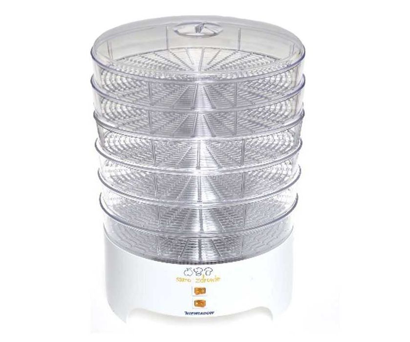 Suszarka do grzybów warzyw owoców Niewiadów mocna 500W PS 4 SITA 5CM