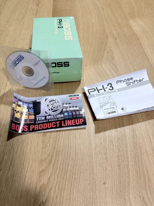 Pedal BOSS PH-3 Phase Shifter – Como Novo | Com Caixa e Manuais