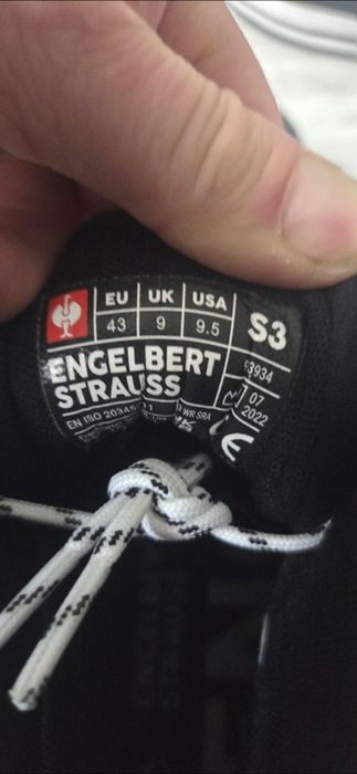 Buty robocze ENGELBERD Strauss nowe