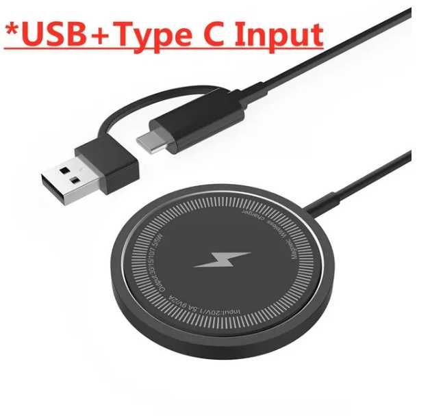 Carregador magnético para Telemovel sem fio  ( NOVO )